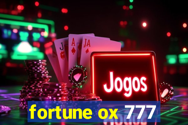 fortune ox 777